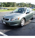 honda accord 2009 mystic green sedan ex l gasoline 4 cylinders front wheel drive 5 speed automatic 07724