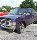 nissan truck 1995 purple xe gasoline 4 cylinders rear wheel drive 5 speed manual 45840