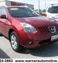 nissan rogue 2009 red suv sl gasoline 4 cylinders all whee drive automatic 45840