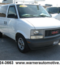 gmc safari cargo 2003 off white van gasoline 6 cylinders rear wheel drive automatic 45840