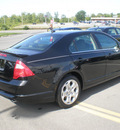 ford fusion 2010 black sedan se gasoline 4 cylinders front wheel drive automatic 13502