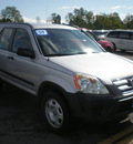 honda cr v 2005 silver suv lx gasoline 4 cylinders all whee drive automatic 13502