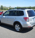 subaru forester 2009 silver suv 2 5 x gasoline 4 cylinders all whee drive autostick 55811