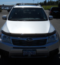 subaru forester 2009 silver suv 2 5 x gasoline 4 cylinders all whee drive autostick 55811