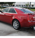 cadillac cts 2008 red sedan 3 6l di gasoline 6 cylinders all whee drive automatic with overdrive 77090