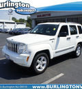 jeep liberty 2010 white suv limited gasoline 6 cylinders 4 wheel drive automatic 08016
