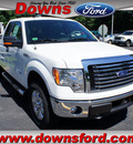 ford f 150 2011 white xlt gasoline 6 cylinders 4 wheel drive automatic with overdrive 08753