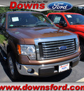 ford f 150 2011 brown xlt flex fuel 6 cylinders 2 wheel drive automatic with overdrive 08753