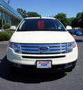 ford edge 2008 tan suv sel gasoline 6 cylinders front wheel drive automatic with overdrive 08753