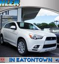 mitsubishi outlander sport 2011 white se gasoline 4 cylinders all whee drive automatic 07724