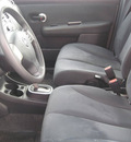 nissan versa 2009 black hatchback gasoline 4 cylinders front wheel drive automatic 33884