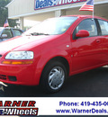 chevrolet aveo 2008 red hatchback aveo5 gasoline 4 cylinders front wheel drive 5 speed manual 45840