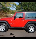jeep wrangler 2008 red suv x gasoline 6 cylinders 4 wheel drive 75570