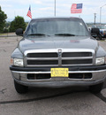 dodge ram pickup 1500 2001 grey pickup truck gasoline 6 cylinders rear wheel drive automatic with overdrive 80229