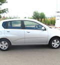 chevrolet aveo 2006 silver hatchback ls gasoline 4 cylinders front wheel drive 5 speed manual 80504