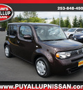 nissan cube 2010 dk  brown wagon gasoline 4 cylinders front wheel drive automatic with overdrive 98371