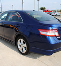 toyota camry 2010 dk  blue sedan se 4 cylinders front wheel drive automatic 75228