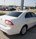 mercury milan 2009 white sedan i 4 gasoline 4 cylinders front wheel drive automatic 76205