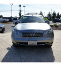 infiniti fx35 2008 gray suv gasoline 6 cylinders all whee drive shiftable automatic 07724