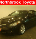toyota camry solara 2008 black coupe sle v6 gasoline 6 cylinders front wheel drive automatic 60062