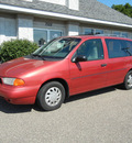 ford windstar 1998 red van gl gasoline v6 front wheel drive automatic with overdrive 55016