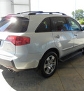 acura mdx 2008 silver suv w tech navi dvd awd gasoline 6 cylinders all whee drive automatic 55448