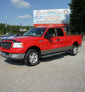 ford f 150 2004 red xlt gasoline 8 cylinders 4 wheel drive 4 speed automatic 27569