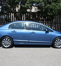honda civic 2009 blue sedan ex gasoline 4 cylinders front wheel drive automatic 93955