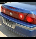 chevrolet impala 2003 blue sedan gasoline 6 cylinders front wheel drive 4 speed automatic 46219