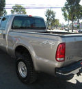 ford f 250 super duty 2004 beige xlt diesel 8 cylinders 4 wheel drive automatic 92882