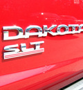 dodge dakota 2008 red slt gasoline 6 cylinders rear wheel drive automatic 45840