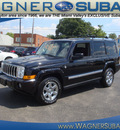 jeep commander 2006 black suv limited flex fuel 8 cylinders 4 wheel drive automatic 45324