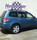subaru forester 2009 newport blue suv 2 5 x premium gasoline 4 cylinders all whee drive 5 speed manual 80905