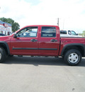 chevrolet colorado 2006 cherry red lt gasoline 5 cylinders 4 wheel drive automatic 80911