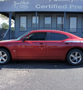 dodge charger 2009 dk  red sedan sxt rwd gasoline 6 cylinders rear wheel drive automatic 47172