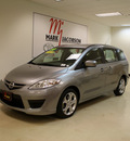 mazda mazda5 2010 silver van grand touring gasoline 4 cylinders front wheel drive automatic 27707