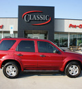 ford escape 2007 dk  red suv xlt gasoline 6 cylinders front wheel drive automatic 76210