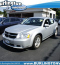 dodge avenger 2010 silver sedan r t gasoline 4 cylinders front wheel drive automatic 08016
