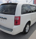 dodge grand caravan 2008 white van sxt stow n go gasoline 6 cylinders front wheel drive autostick 62863