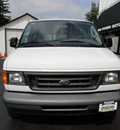 ford econoline cargo 2006 white van e250 8 cylinders rear wheel drive automatic 45005