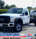 ford f 550 super duty 2011 white xl biodiesel 8 cylinders 4 wheel drive automatic 62708