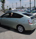 toyota prius 2007 lt green hatchback hybrid 4 cylinders front wheel drive automatic 91010