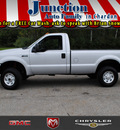 ford f 250 super duty 2004 silver pickup truck xl gasoline 8 cylinders 4 wheel drive not specified 44024