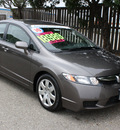 honda civic 2010 dk  gray sedan lx gasoline 4 cylinders front wheel drive automatic 93955