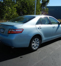 toyota camry 2007 lt  blue sedan xle gasoline 4 cylinders front wheel drive automatic 55448