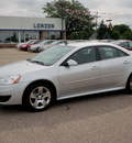 pontiac g6 2010 silver sedan 2 4 flex fuel 4 cylinders front wheel drive automatic 55318