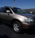 lexus rx 300 2002 gold suv gasoline 6 cylinders all whee drive automatic 60098