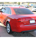 audi a4 2007 red sedan 2 0t quattro gasoline 4 cylinders all whee drive automatic 99352
