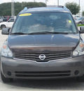 nissan quest 2008 gray van s gasoline 6 cylinders front wheel drive automatic 33884