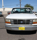 ford f 250 1995 white pickup truck xl gasoline v8 rear wheel drive automatic with overdrive 80229